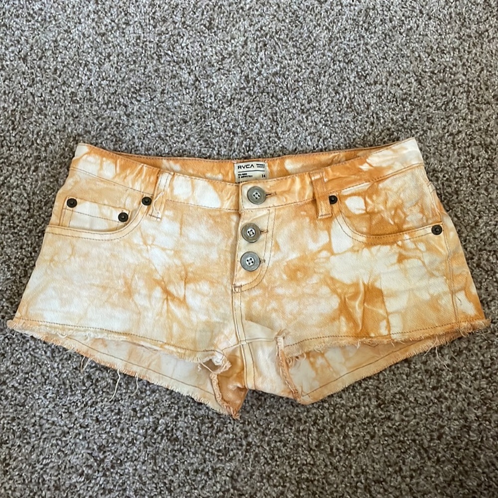 NWOT RVCA Tie Dye Shorts
